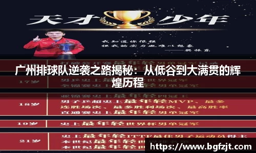 广州排球队逆袭之路揭秘：从低谷到大满贯的辉煌历程